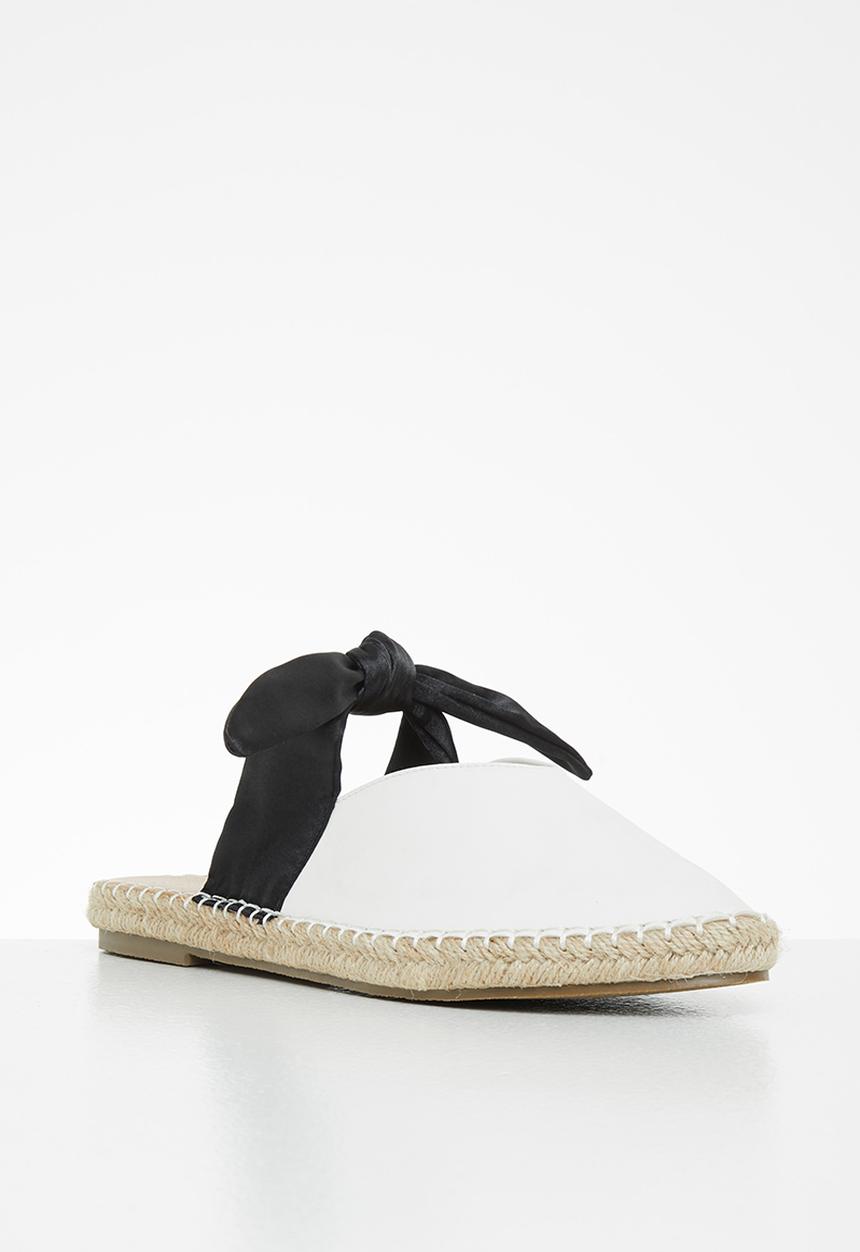Viabeach - Bamboo 3 espadrille mule - white combo
