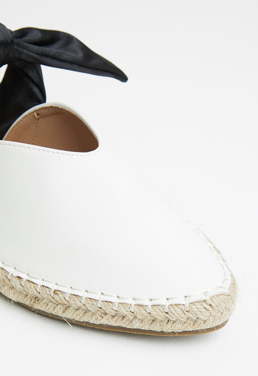 Viabeach - Bamboo 3 espadrille mule - white combo