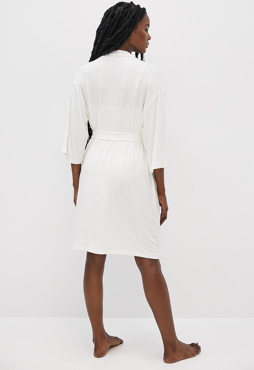Superbalist - Knit robe - egret