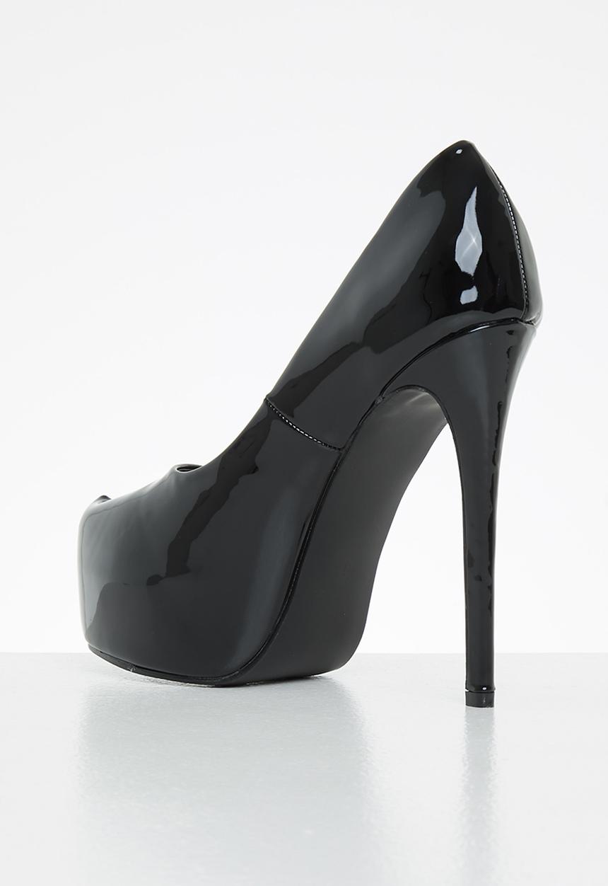 SISSY BOY - Out of this world platform heel - black