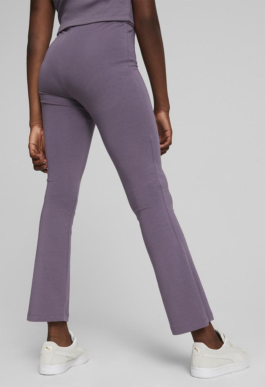 PUMA - Classics grl flared leggings g - purple charcoal