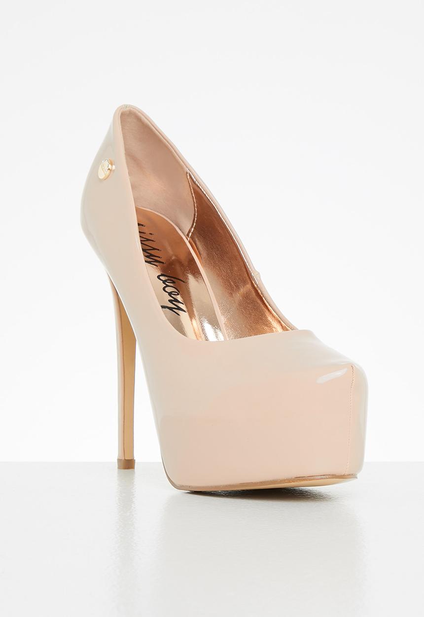 SISSY BOY - Out of this world platform heel - beige