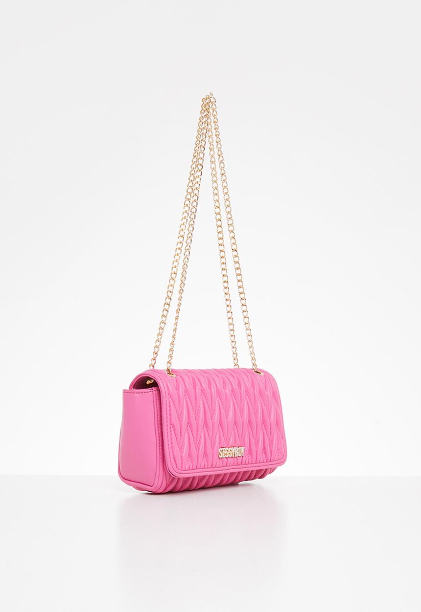 SISSY BOY - Quilted crossbody - pink
