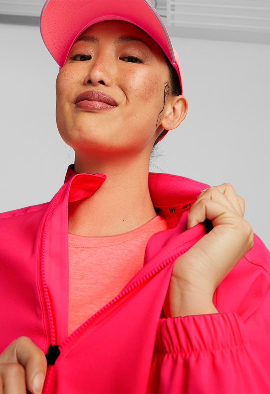 PUMA - Run favorite woven jacket w - sunset glow