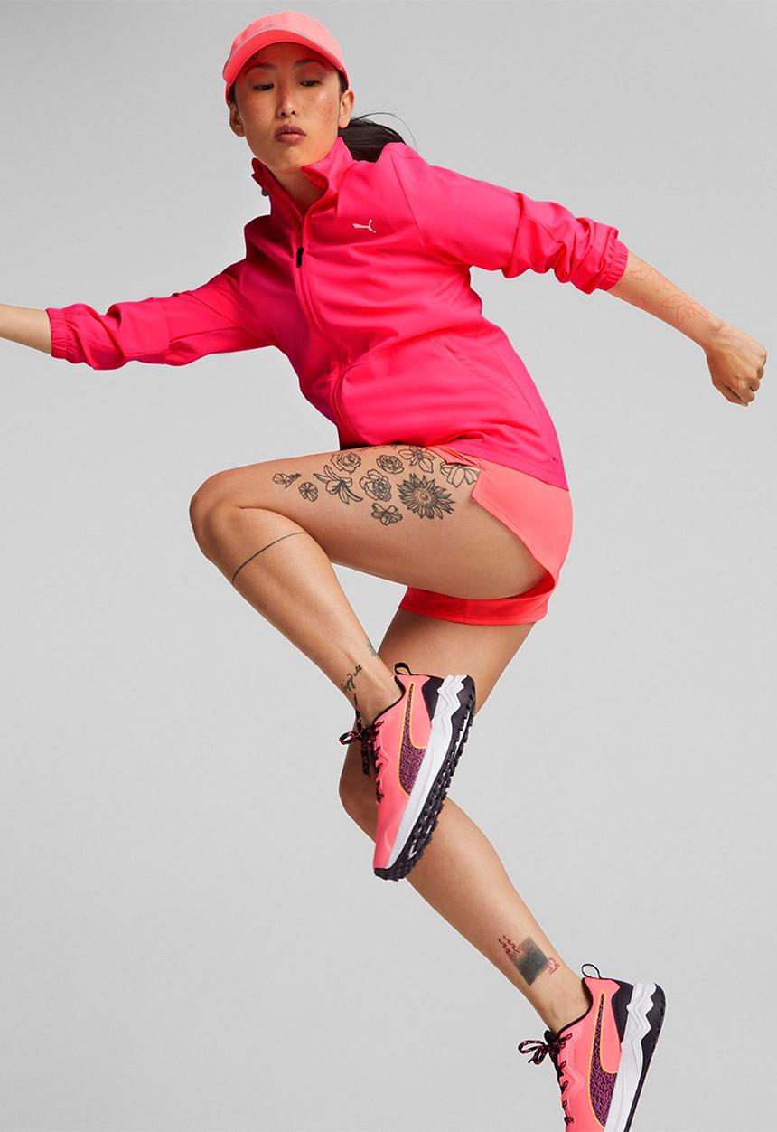 PUMA - Run favorite woven jacket w - sunset glow