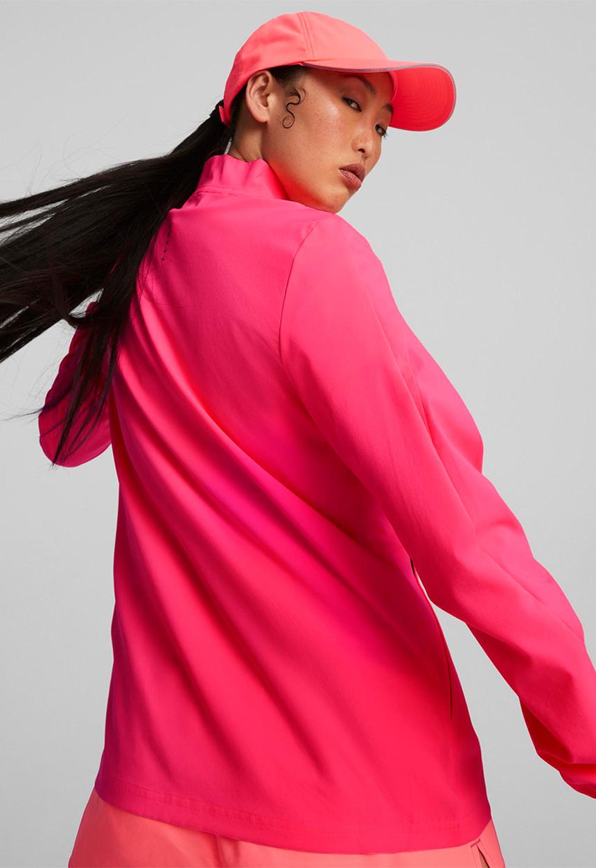 PUMA - Run favorite woven jacket w - sunset glow