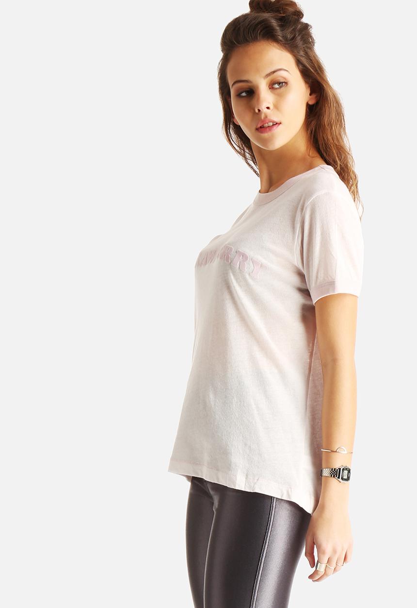 Wildfox - Vintage Ringer T - Strawberry