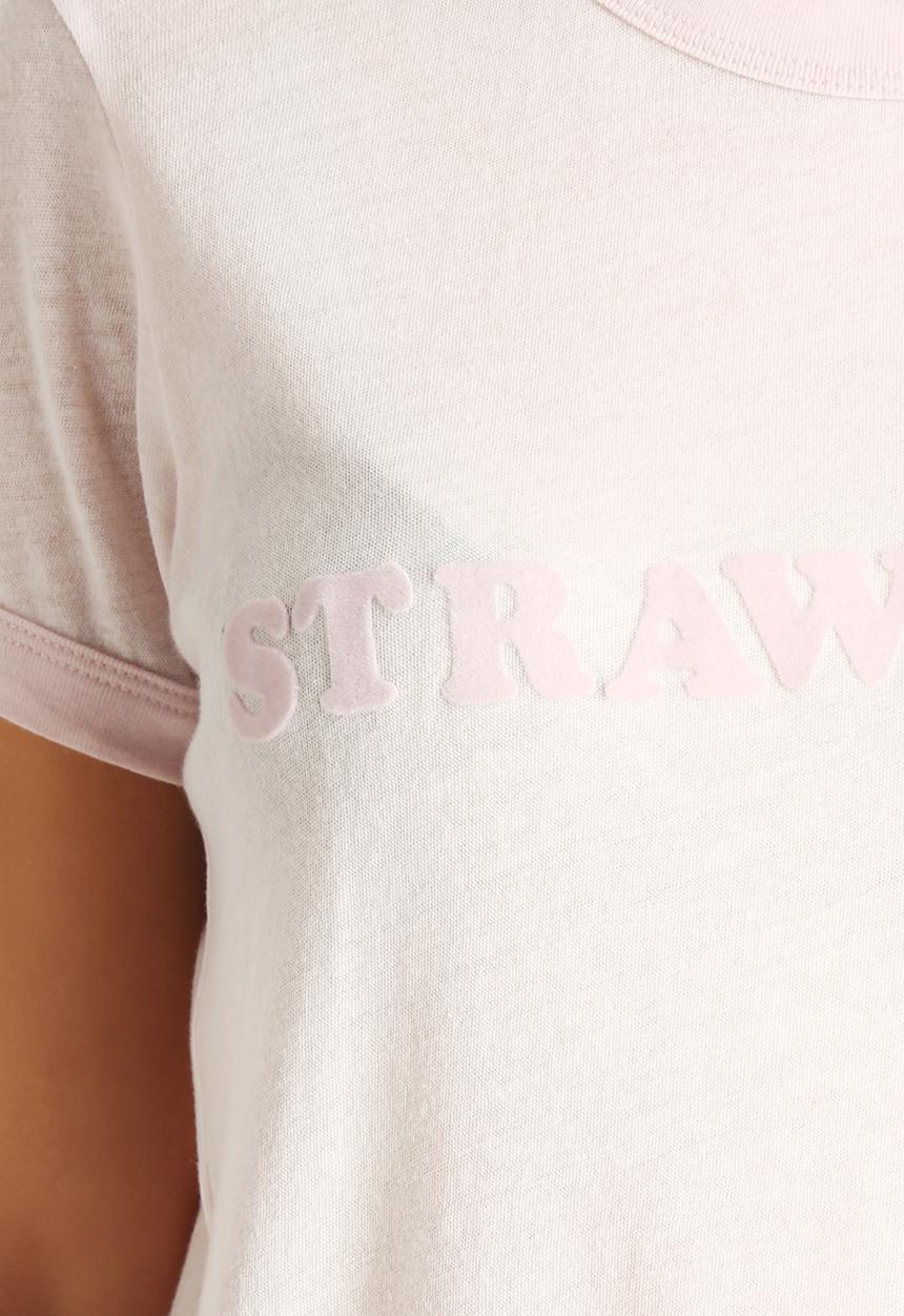 Wildfox - Vintage Ringer T - Strawberry