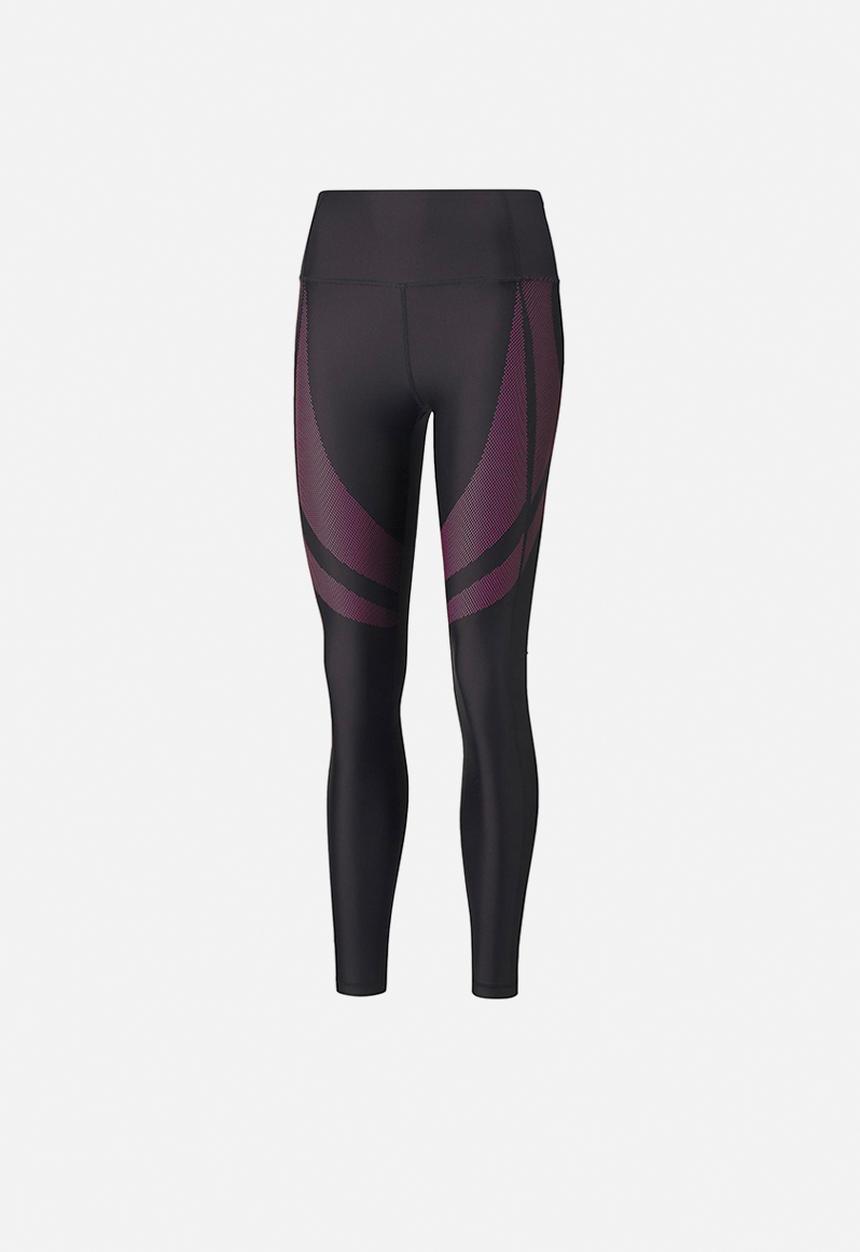 PUMA - Eversculpt high waist full tight - puma black & sunset pink