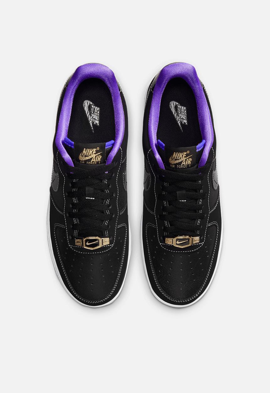 Nike - Air Force 1 '07 LV8 emb - black-iron grey-white