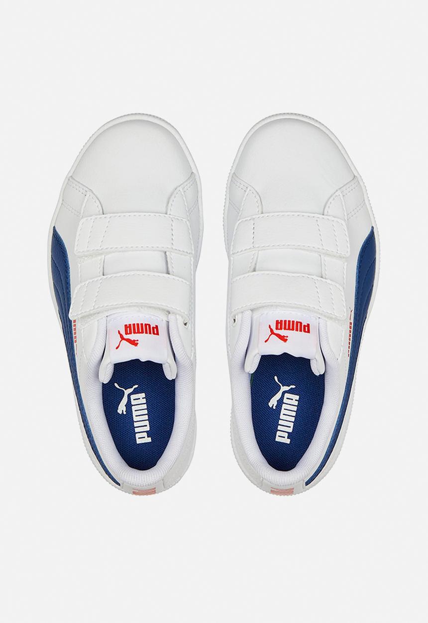 PUMA - Puma up v ps - puma white-blazing blue-puma red