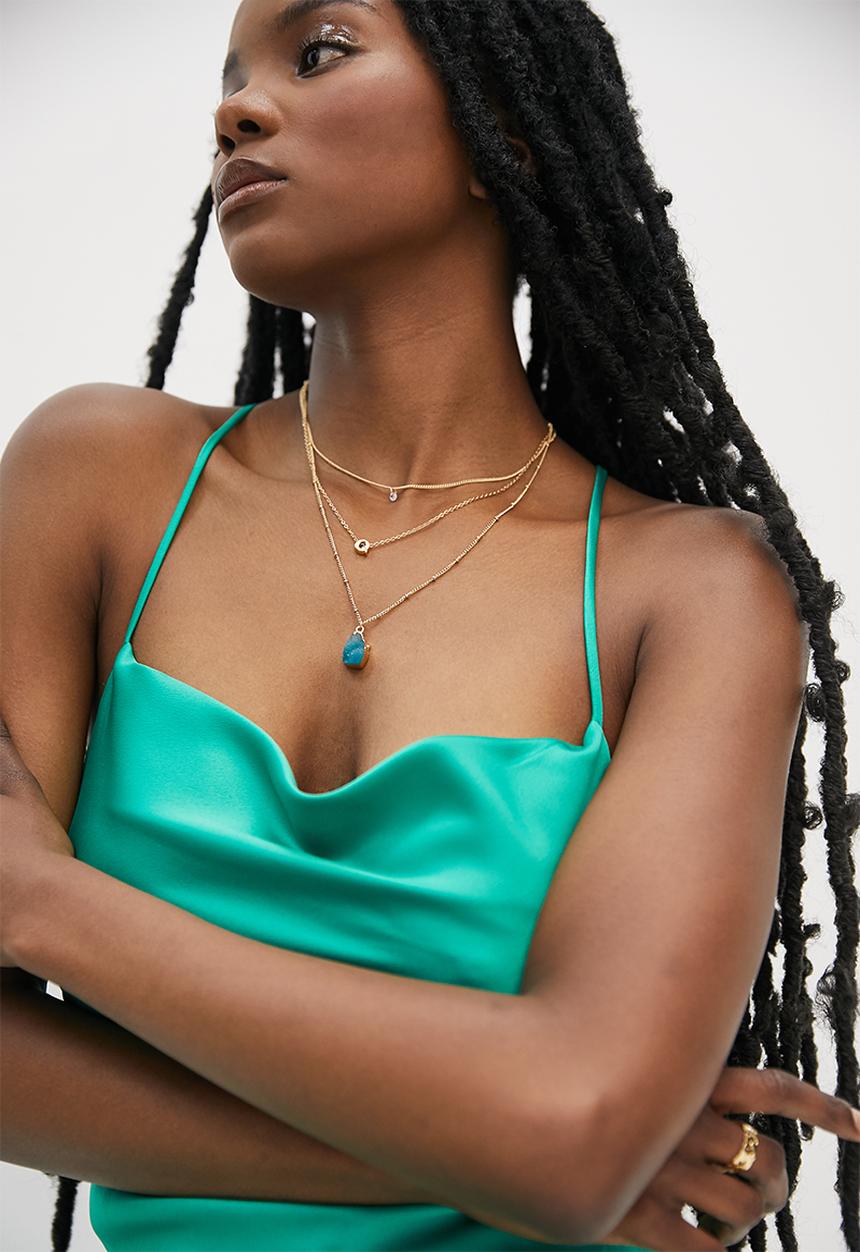 Superbalist - Robin layered necklace - gold