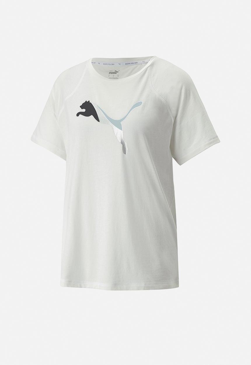 PUMA - Evostripe tee - puma white