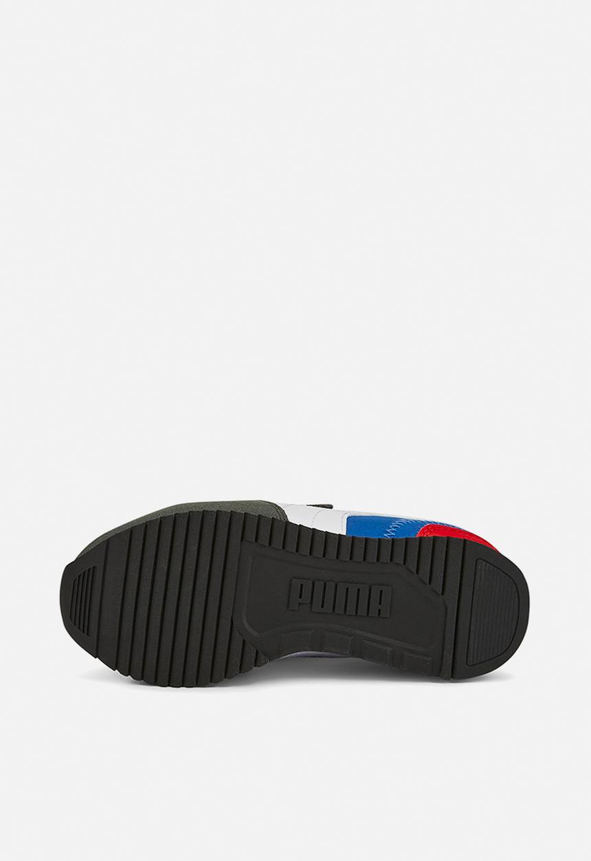 PUMA - Puma r78 v ps - puma black-puma white-dark shadow