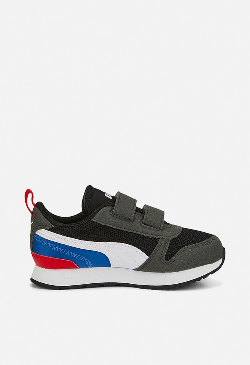 PUMA - Puma r78 v ps - puma black-puma white-dark shadow