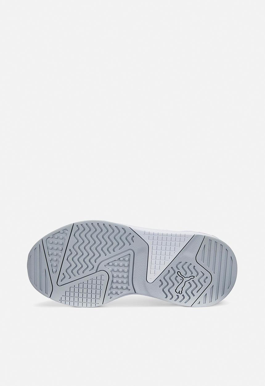 PUMA - X-ray 2 square jr - platinum gray-puma white-mauve pop-puma silver