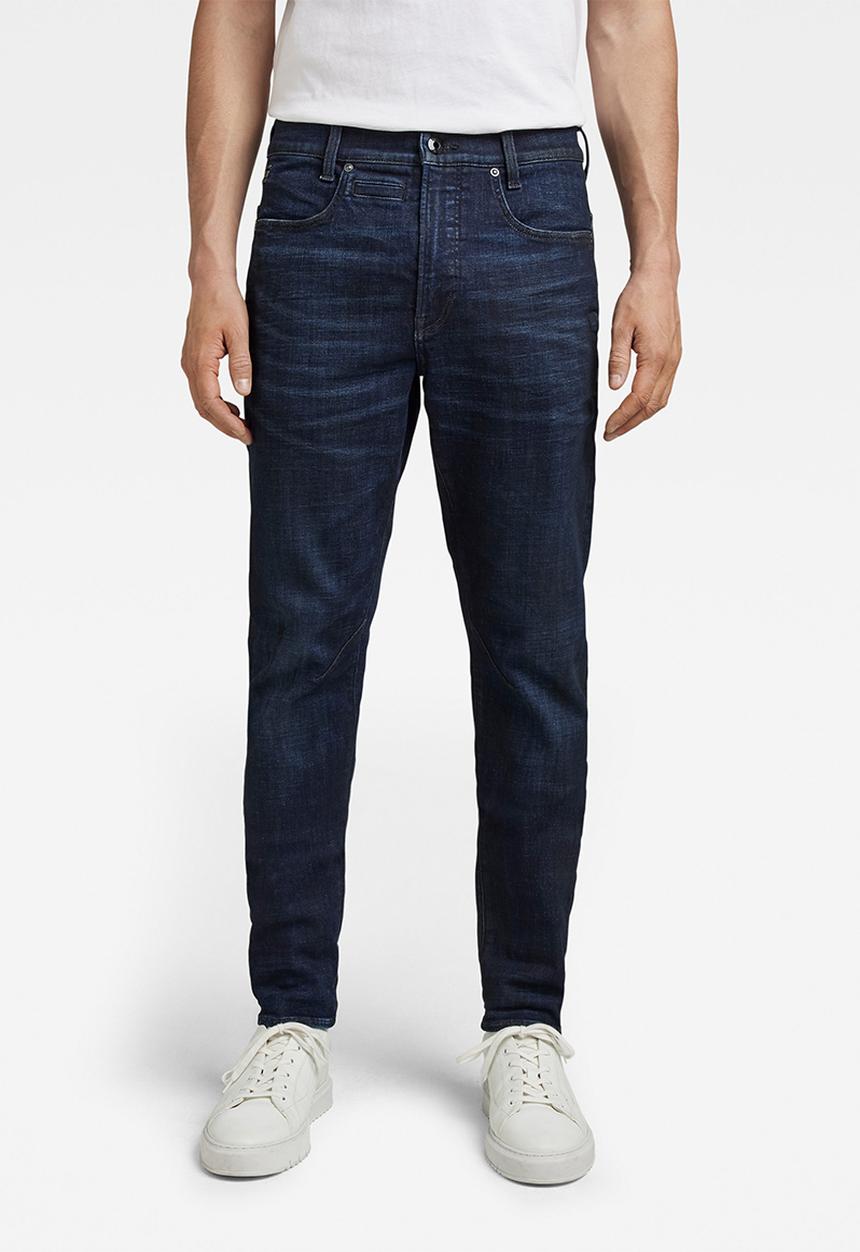 G-STAR - D-staq 3d slim - worn in dark sapphire
