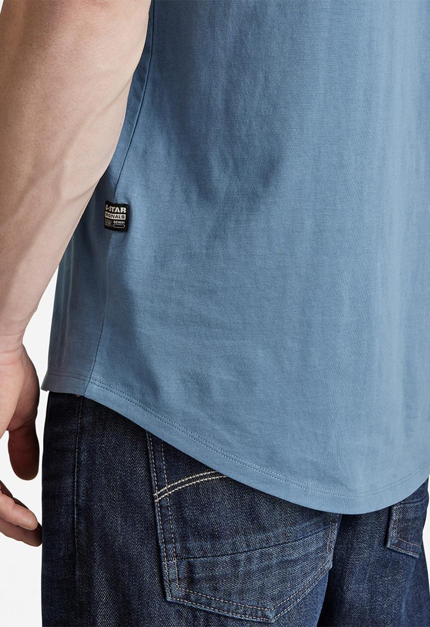 G-STAR - Lash r t short sleeve - azul