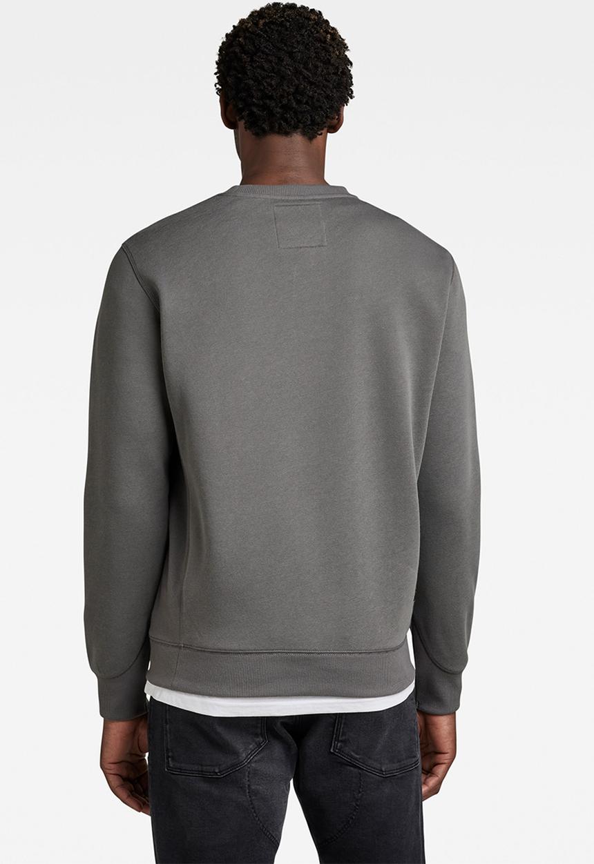 G-STAR - Premium core r sw long sleeve - granite