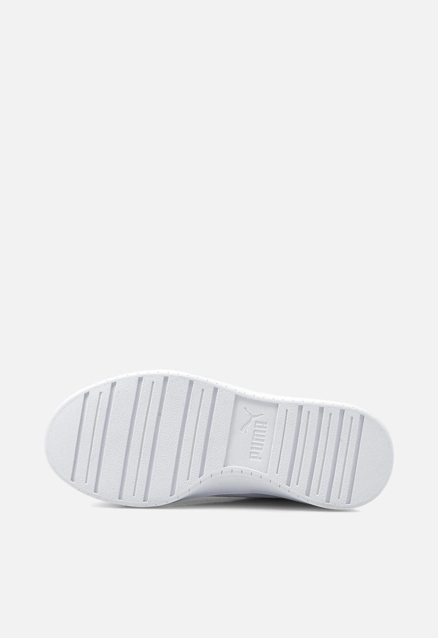 PUMA - Puma caven jr - puma white-puma white-gray violet
