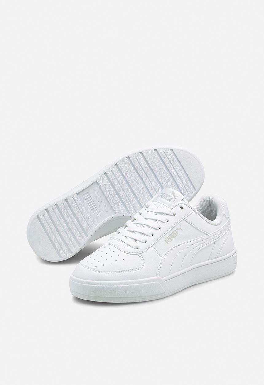 PUMA - Puma caven jr - puma white-puma white-gray violet
