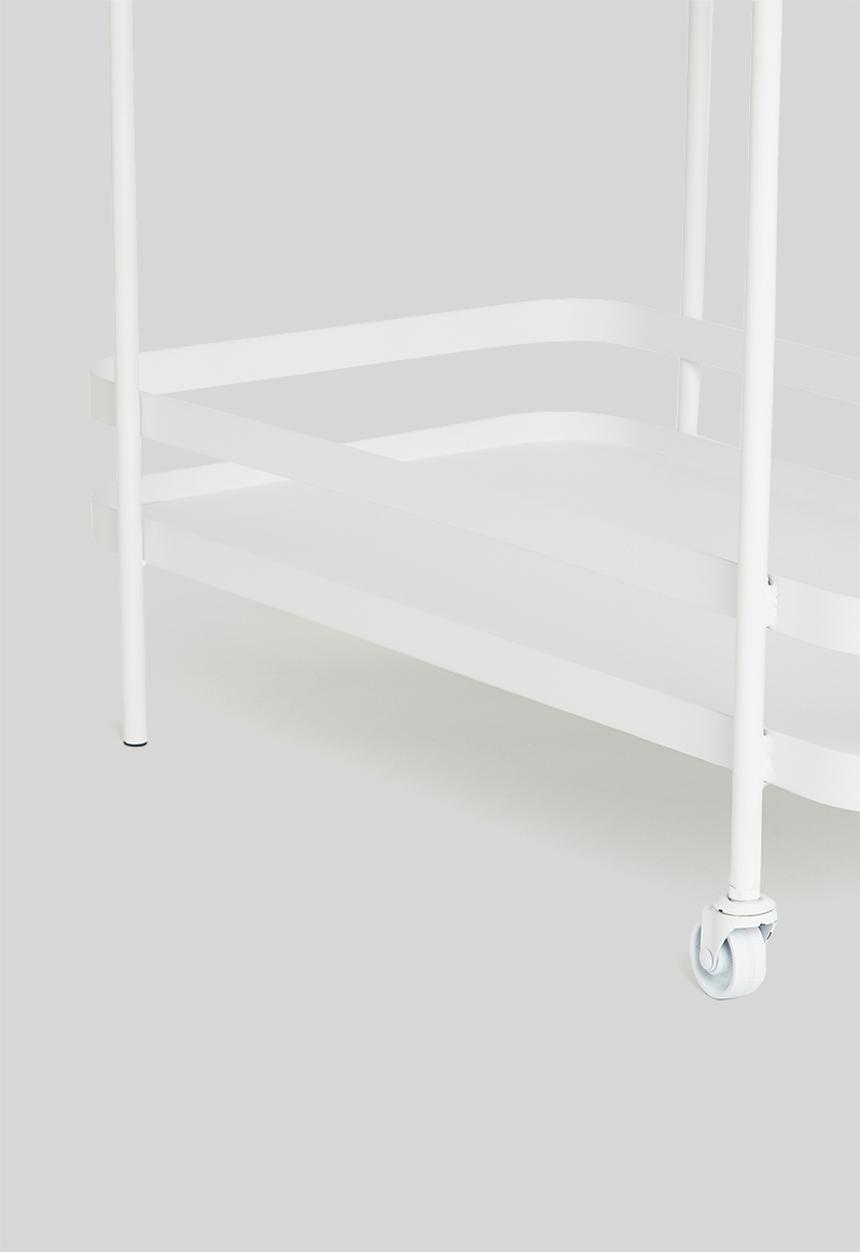 Sixth Floor - Earl trolley - white