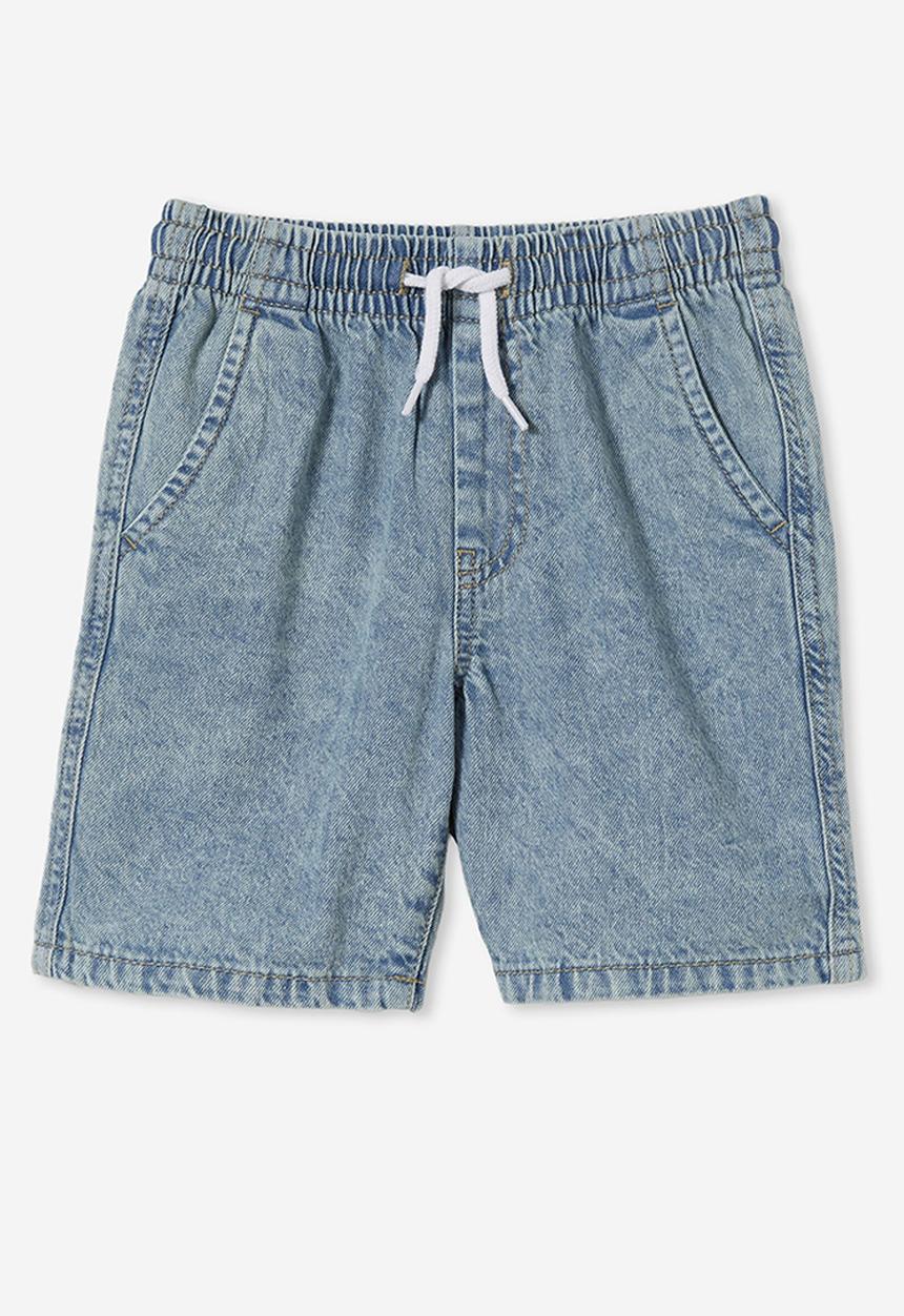 Cotton On - Skate fit short - byron mid blue