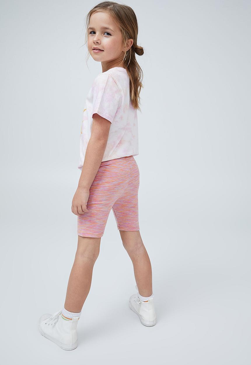 Cotton On - Hailey bike short - pinks/space dye