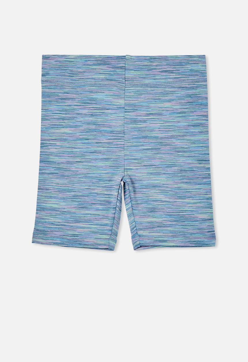 Cotton On - Hailey bike short - puprles/space dye