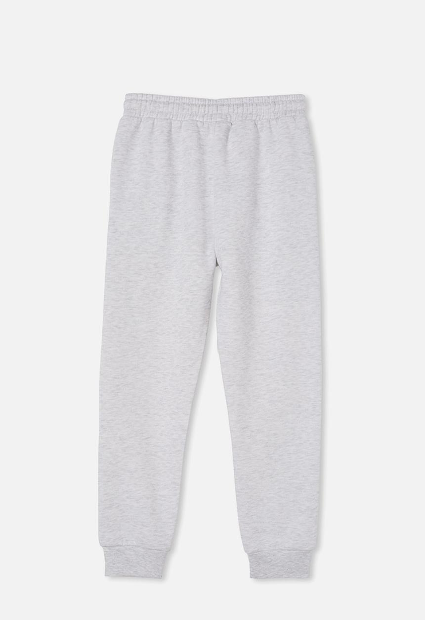 Cotton On - Mackenzie trackpant - white marle