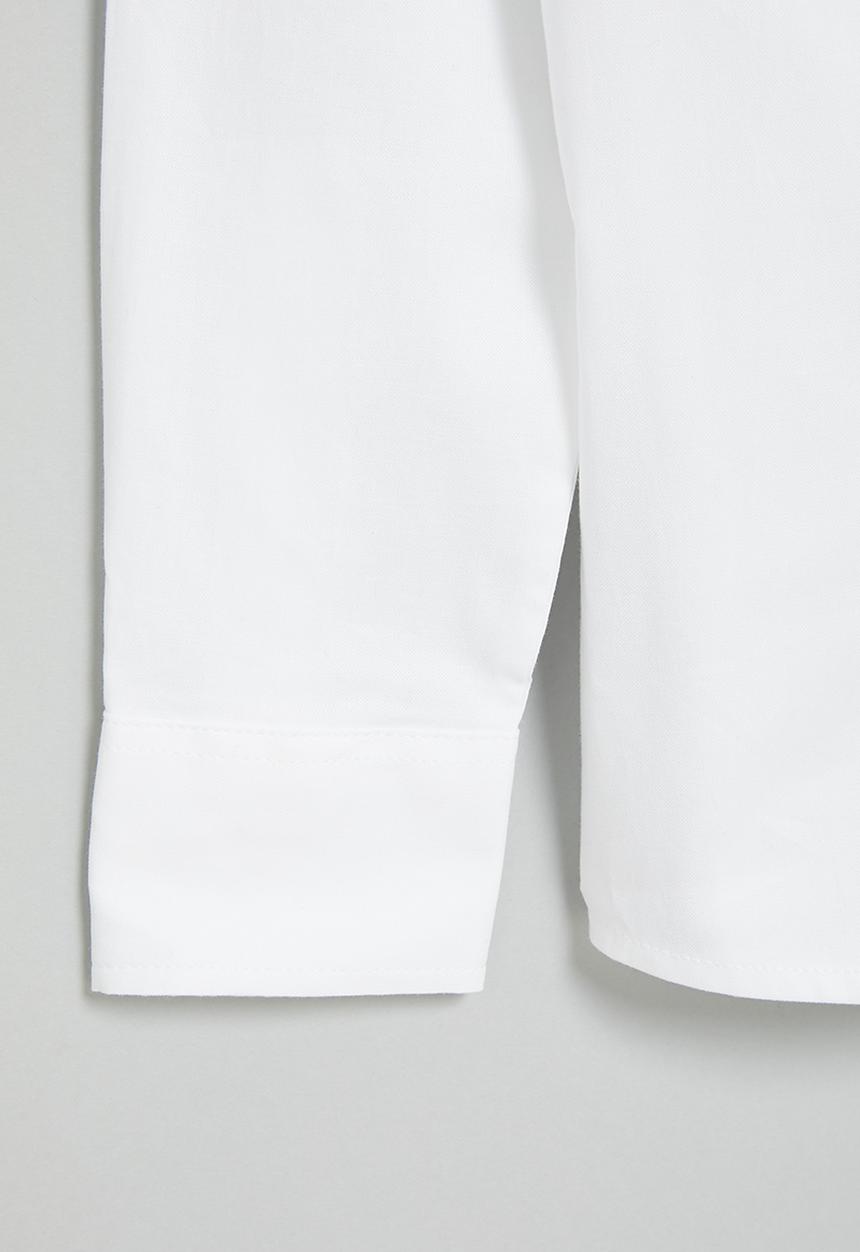 POLO - Boys classic long sleeve shirt - white