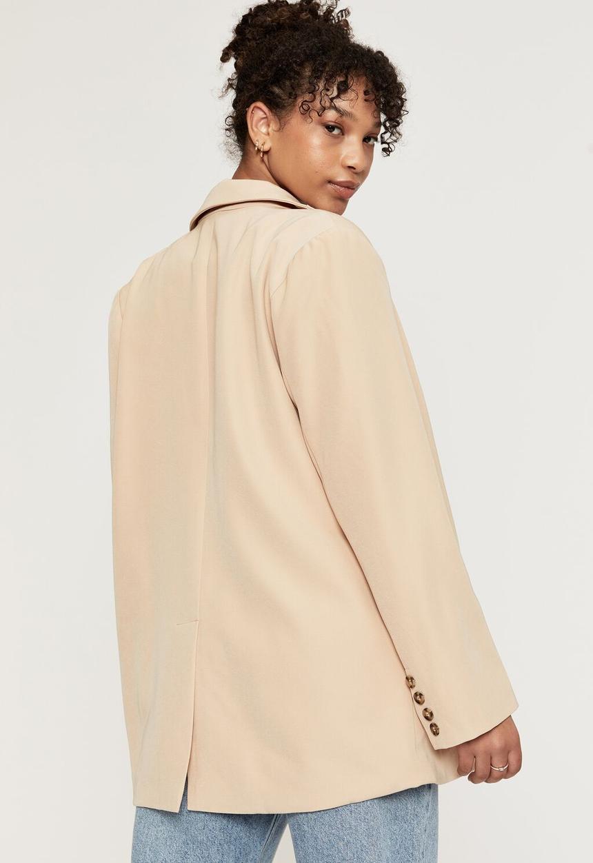 Supré  - Indigo tailored blazer - blush brown
