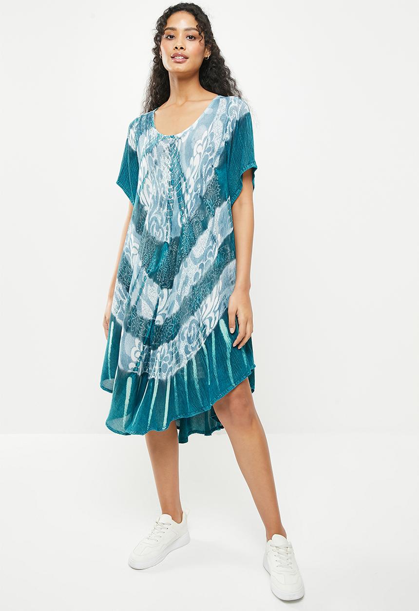 Stella Morgan - Printed casual dress - blue