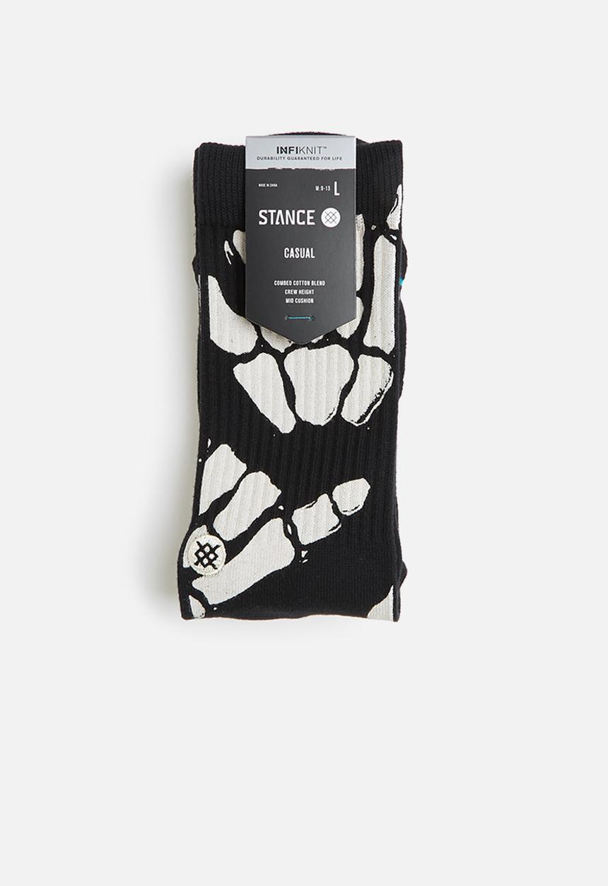 Stance Socks - Zombie hang socks - black