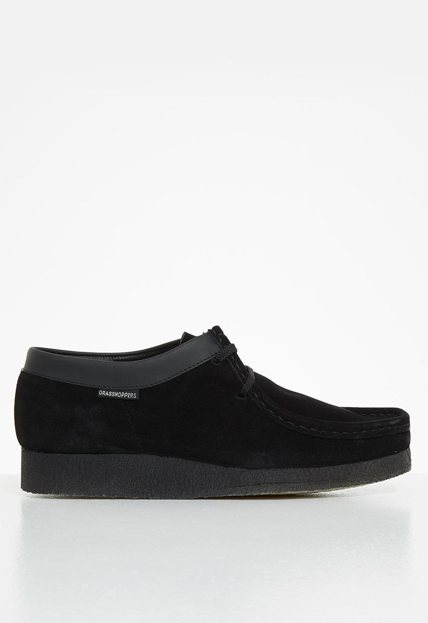 Grasshoppers - Casual leather moccasin - black
