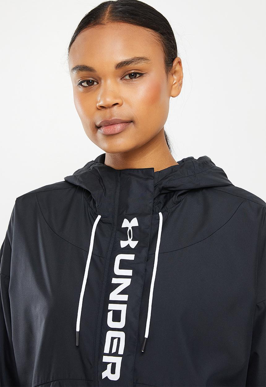 Under Armour - Rush woven fz jackets - black & white