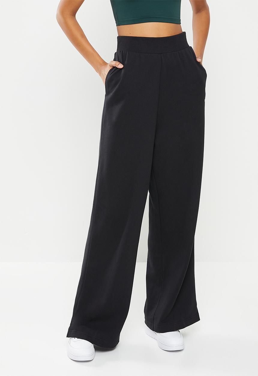 Reebok - Cl wde ft wide-leg pant - black