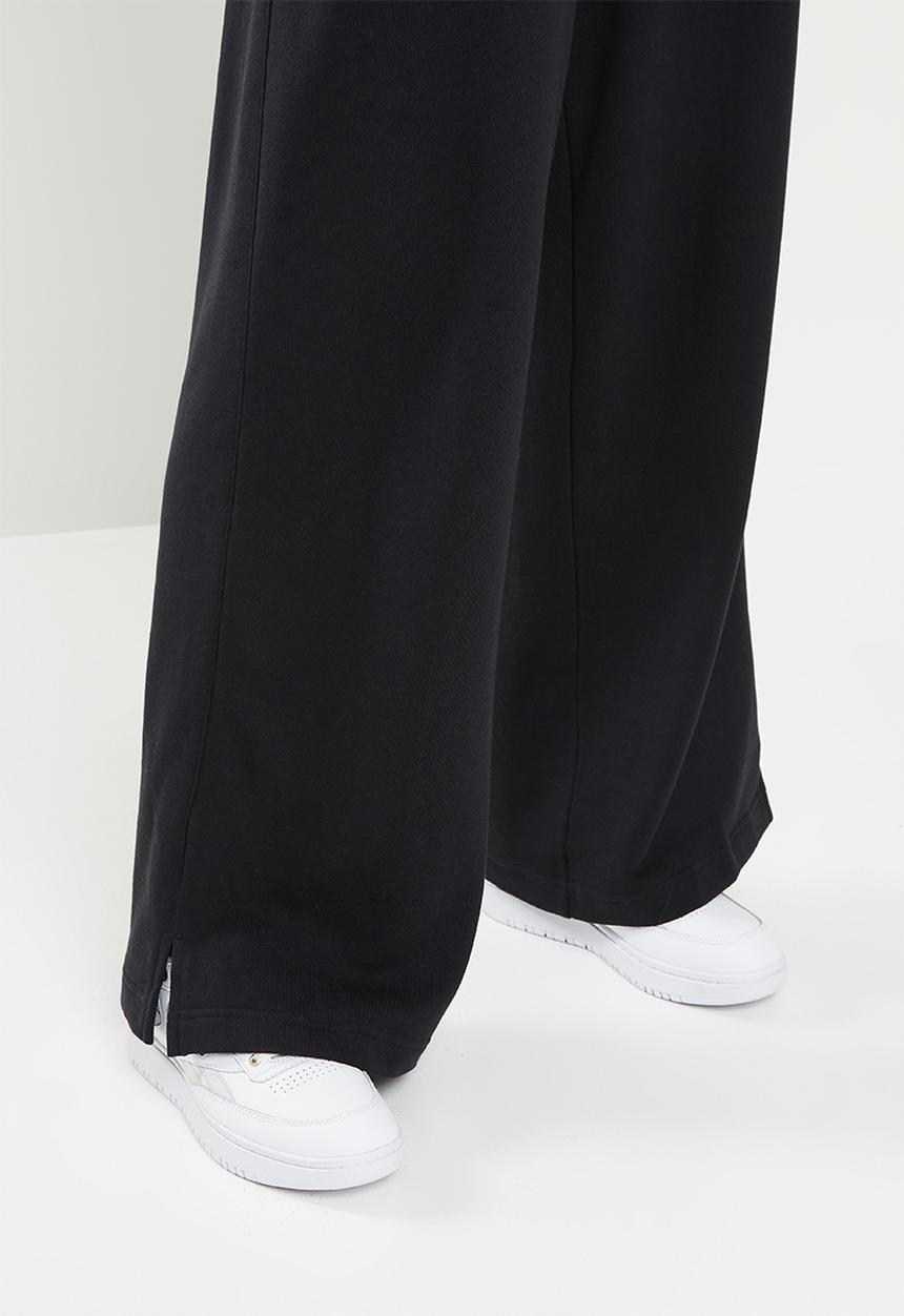 Reebok - Cl wde ft wide-leg pant - black