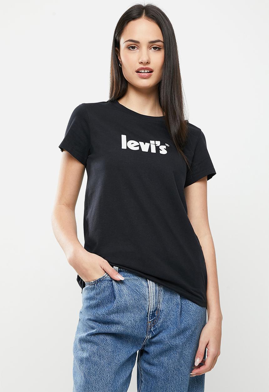 Levi’s® - The perfect tee seasonal poster logo - caviar
