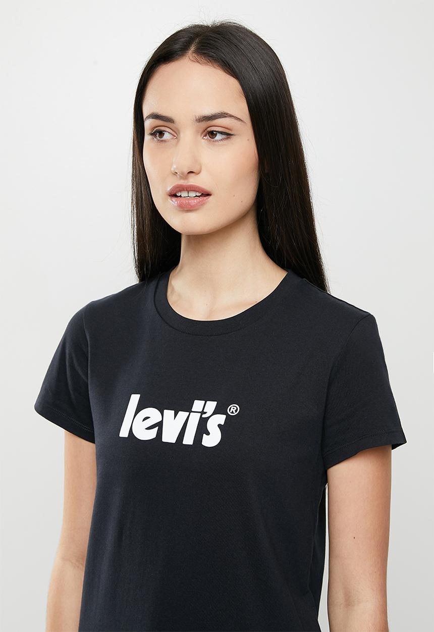 Levi’s® - The perfect tee seasonal poster logo - caviar