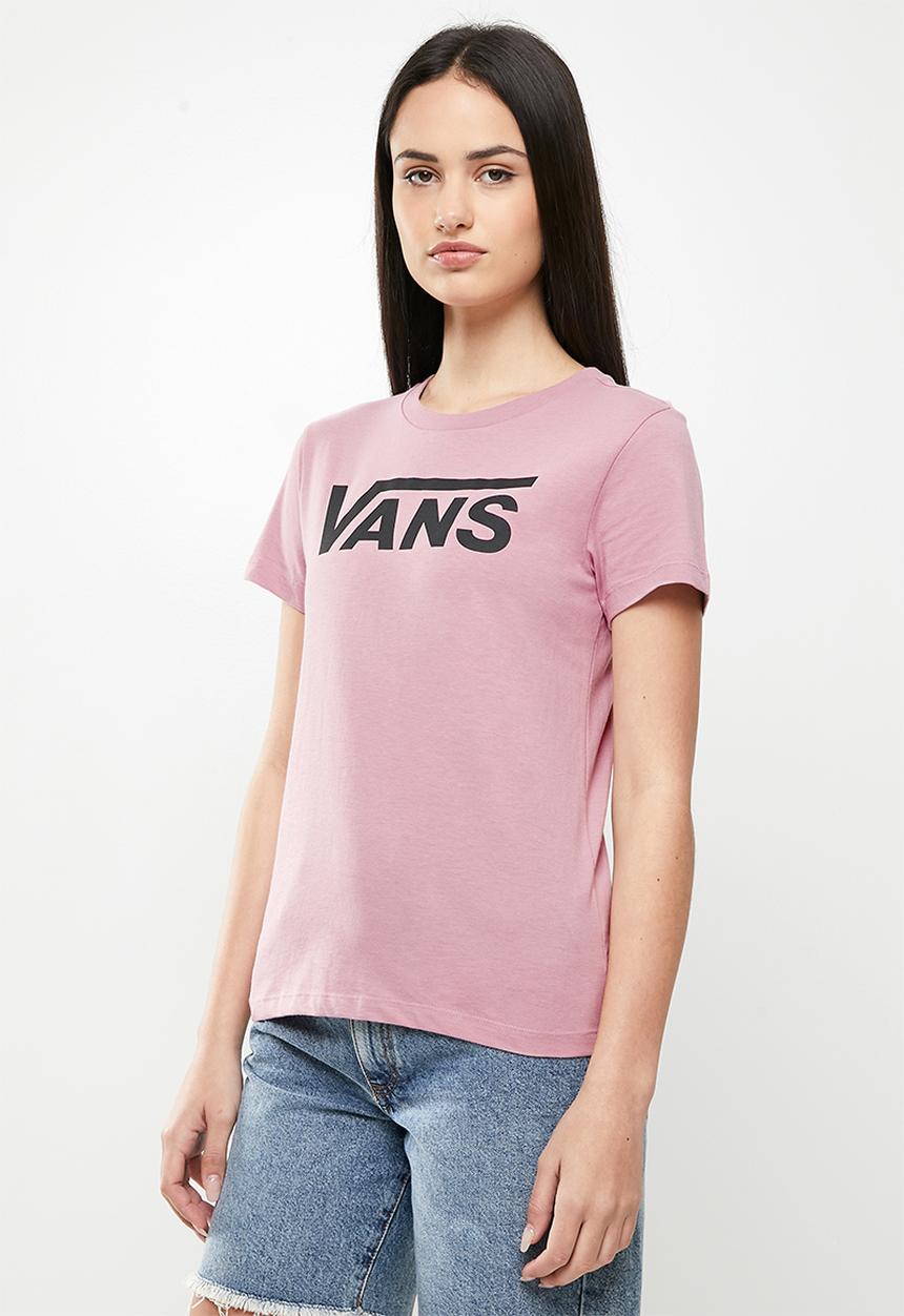 Vans - Wm flying v crew tee - lilac