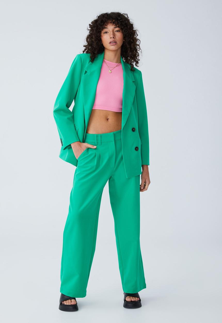 Cotton On - Oversized  blazer - bright green