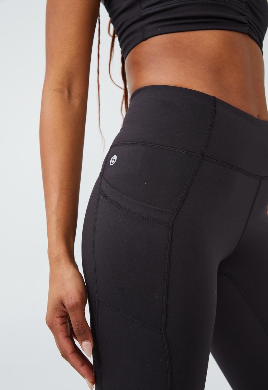 Cotton On - Ultra soft booty lift pocket full length tight - black