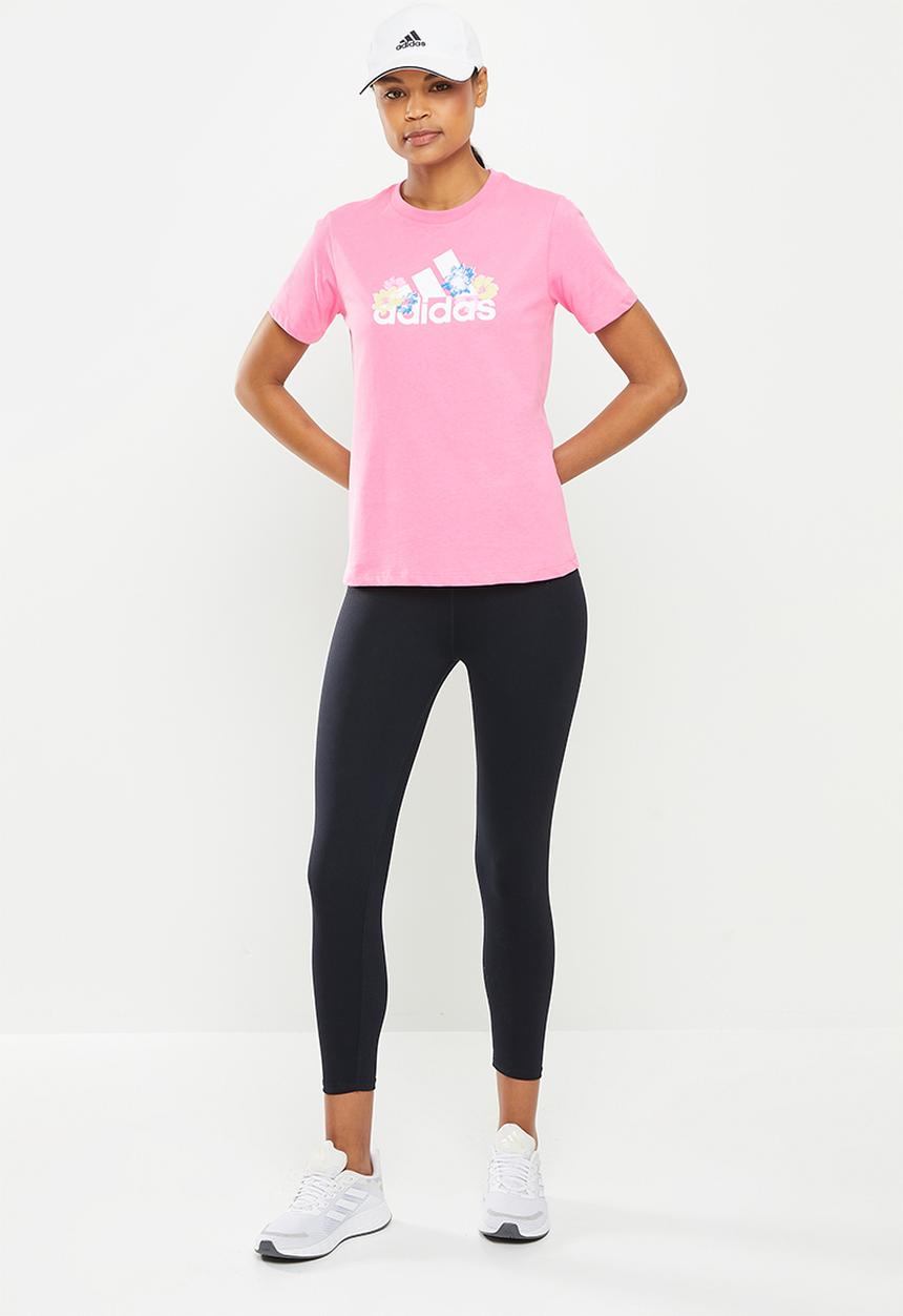adidas Performance - W flor g tee - bliss pink