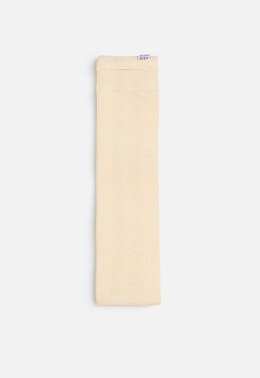 Cotton On - Single elastic resistance band - peach sand