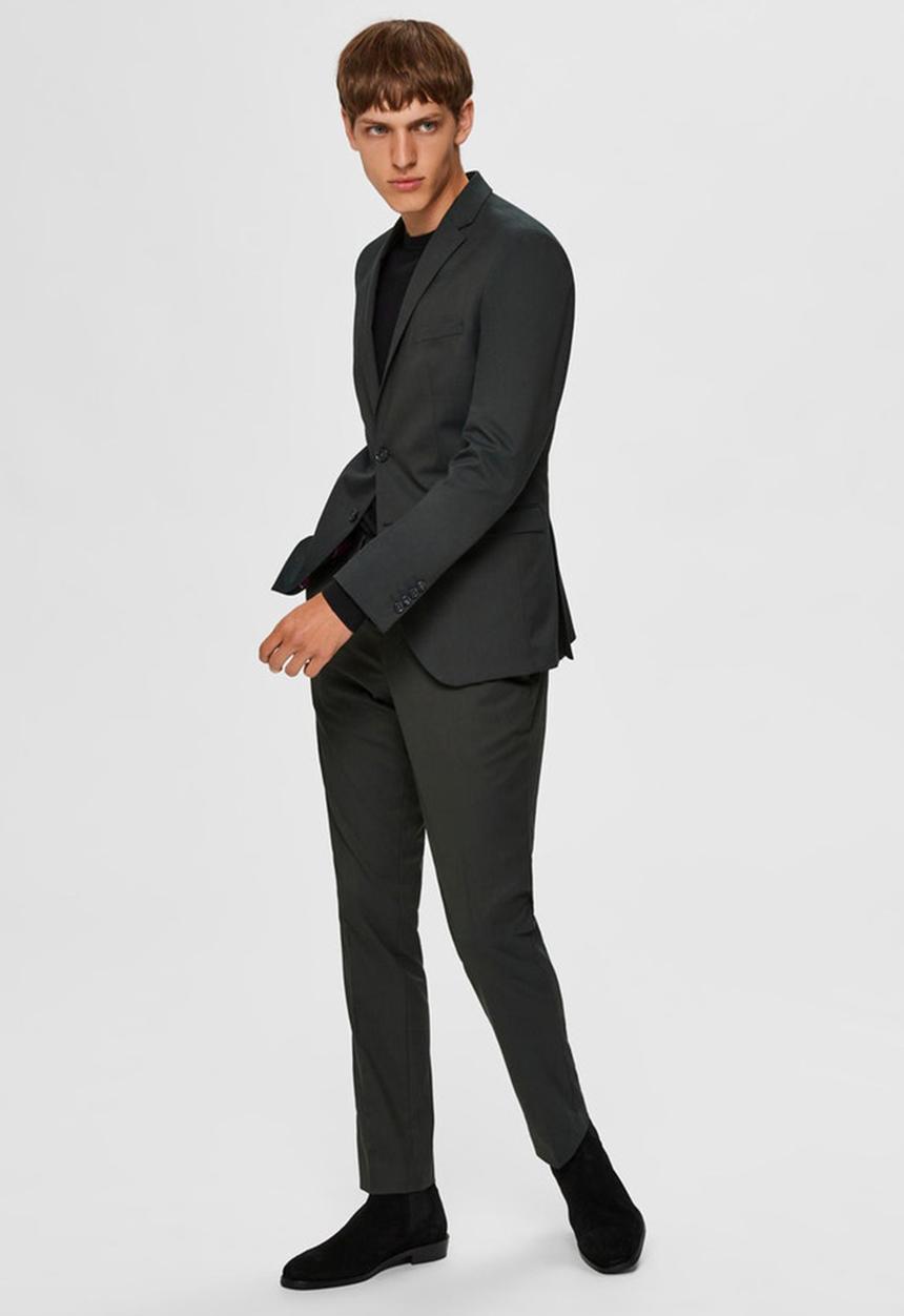 Selected Homme - Slim fit blazer - rifle green