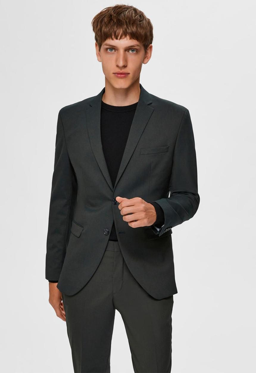 Selected Homme - Slim fit blazer - rifle green