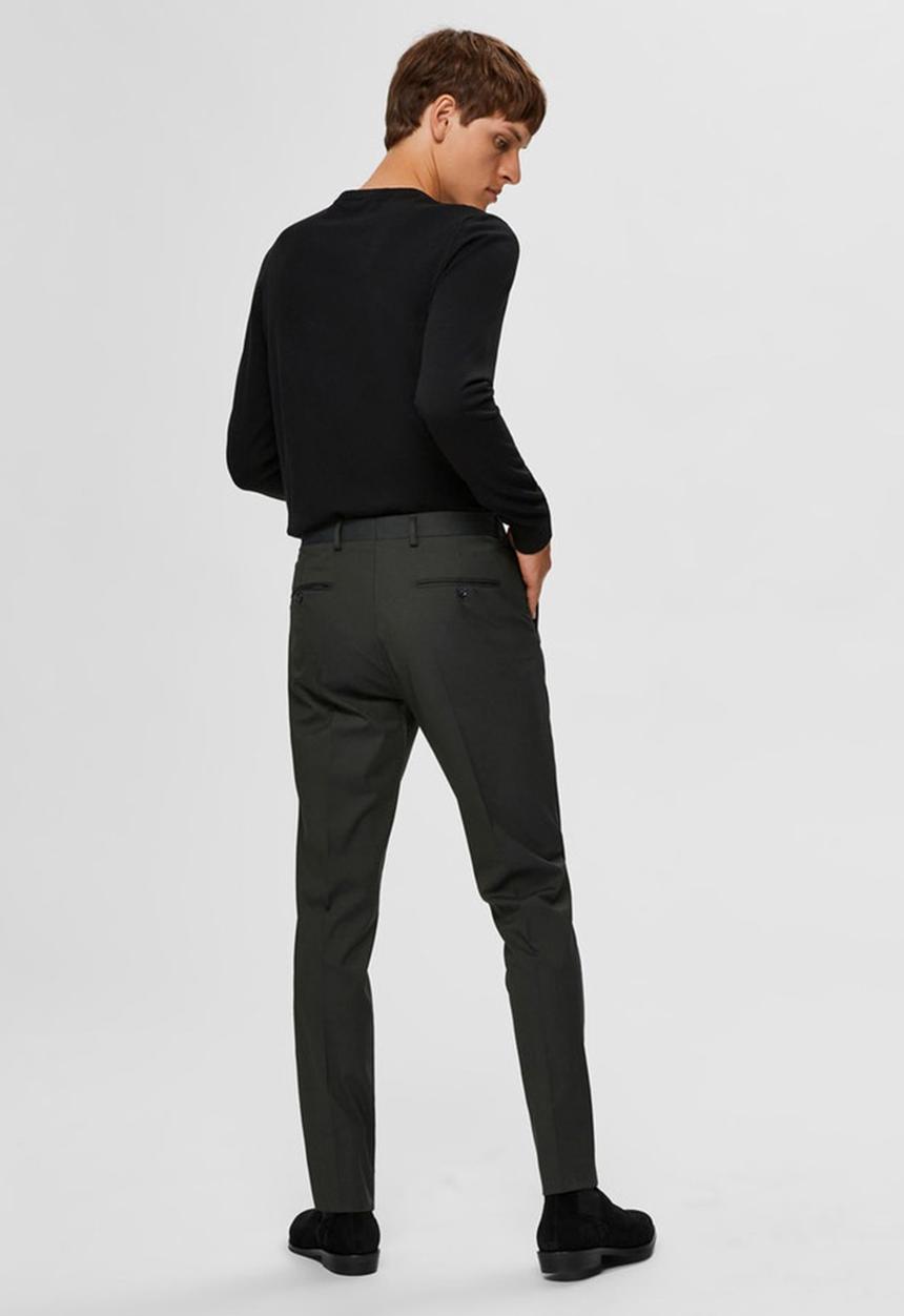 Selected Homme - Slim fit mylologan trouser - rifle green