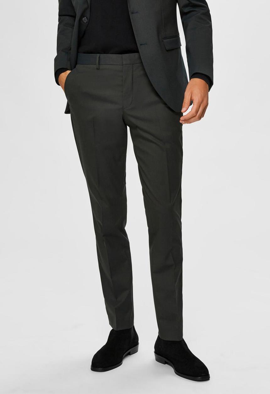 Selected Homme - Slim fit mylologan trouser - rifle green