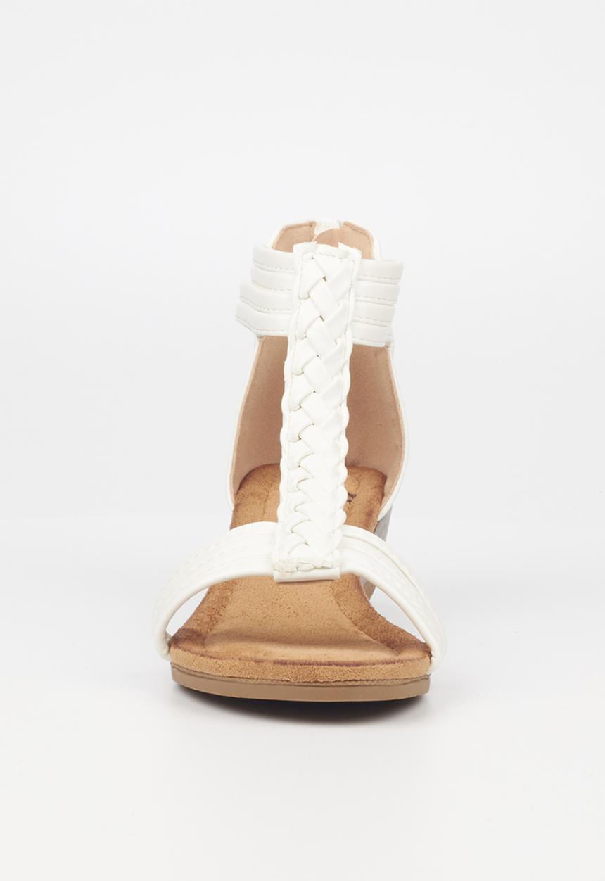 Butterfly Feet - Linah 2 wedge heel - white